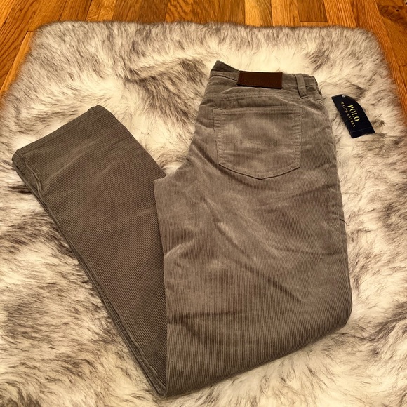 Brand new polo corduroy pants(grey) - Picture 1 of 2